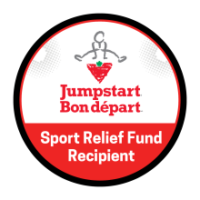 Jumpstart Sport Relief Fund Recipient badge
